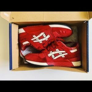 Asics gel lyte III red